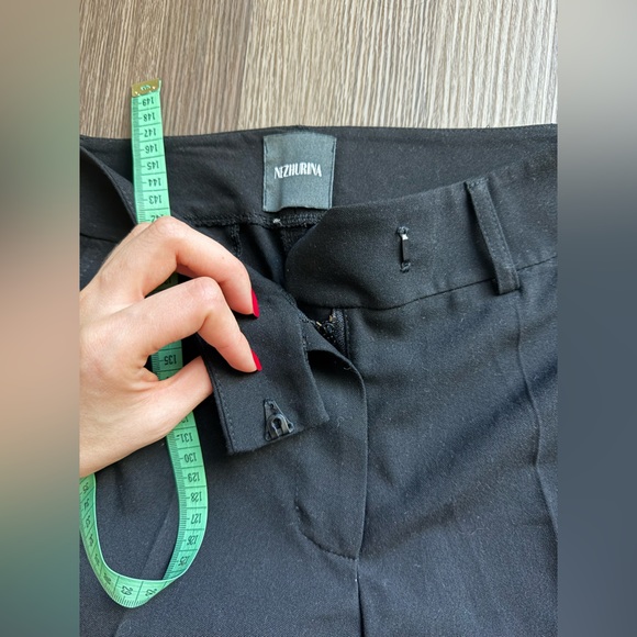 Low-rise, wide-leg work pants - Picture 7 of 7